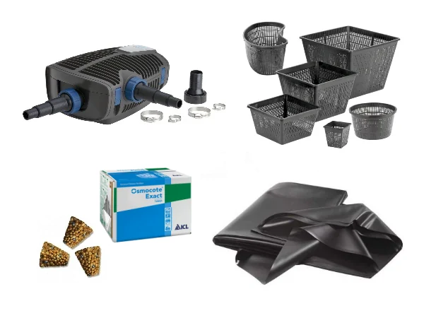 vendita materiali per laghetto