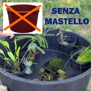 set mini pond xl high senza mastello
